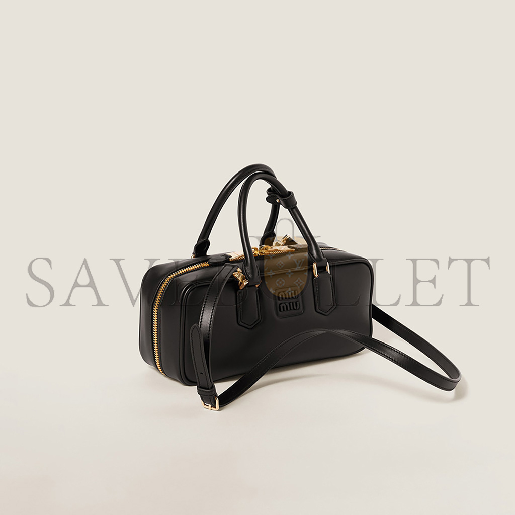 MIU MIU ARCADIE LEATHER BAG 5BB148 (27*12*9cm)